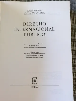 Derecho internacional Publico