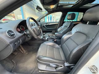 AUDI A3 SLINE 2.0 TDI 140CV DOBLE TECHO PIEL 