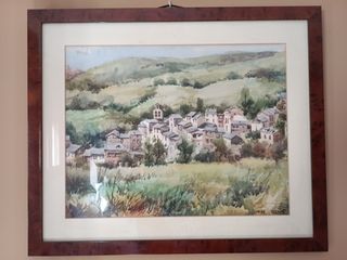 Cuadro Pintura Jose Oliver Paisaje