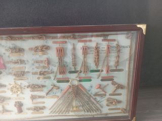 Cuadro decorativo náutico nudos y velero