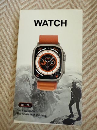 Smartwatch Apple Watch Ultra Naranja/Plata