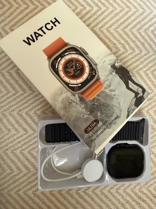 Smartwatch Apple Watch Ultra Naranja/Plata