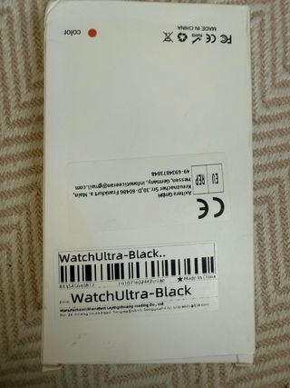 Smartwatch Apple Watch Ultra Naranja/Plata