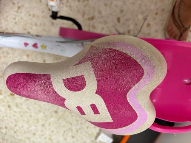 Bicicleta infantil unicornio rosa