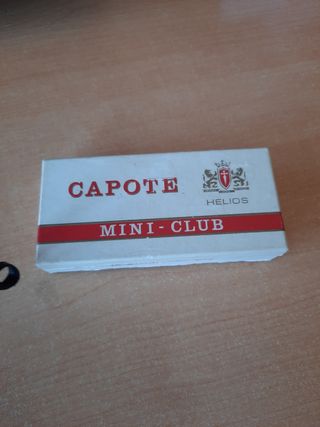 Caja de tabaco CAPOTE MINI-CLUB vacía