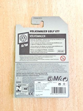 Hot Wheels Volkswagen Golf GTI 