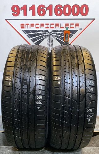 225 35 19 Y PIRELLI RUEDA AL 90% VIDA UTIL
