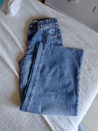 Jeans mujer wide leg 