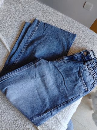 Jeans mujer wide leg 
