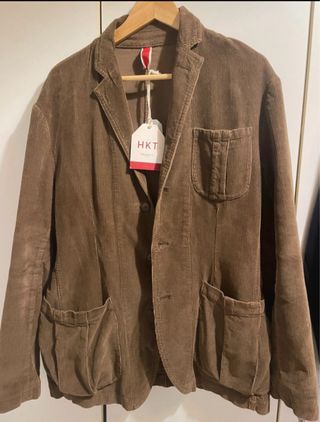 Chaqueta Hackett Marrón Pana