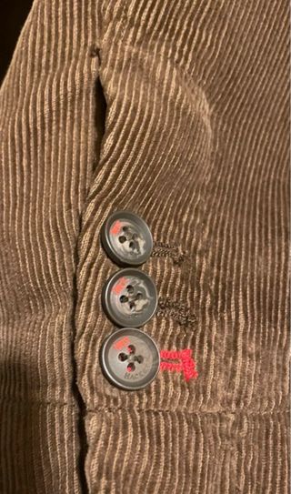 Chaqueta Hackett Marrón Pana