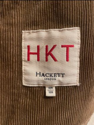 Chaqueta Hackett Marrón Pana
