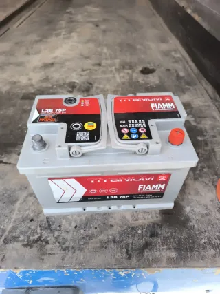 Batería FIAMM Titanium 12V 75Ah 730A