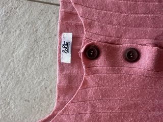 Top Lolita rosa con botones