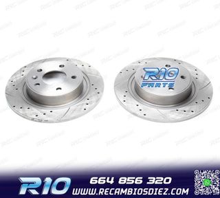 DISCOS DE FRENO PARA JEEP PERFORADOS RANURADOS