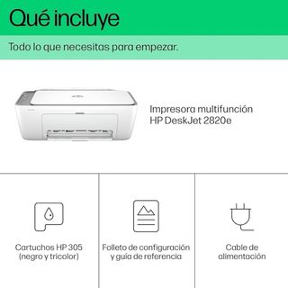 HP DeskJet 2820e 588K9B Impresora Multifunción