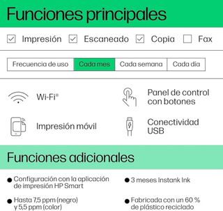 HP DeskJet 2820e 588K9B Impresora Multifunción