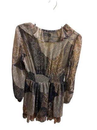 Vestito donna Zara fantasia patchwork