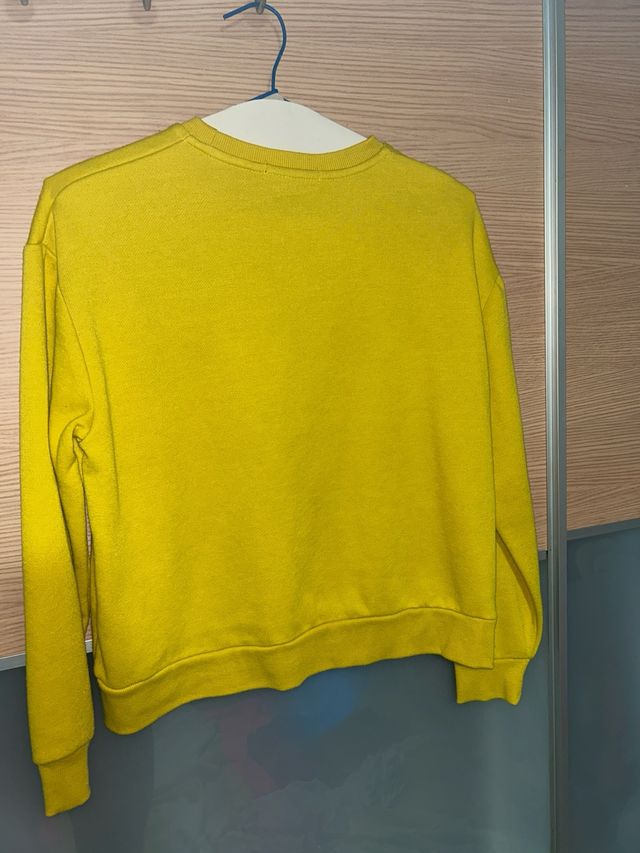 Sudadera Mostaza Fearless Female Talla S