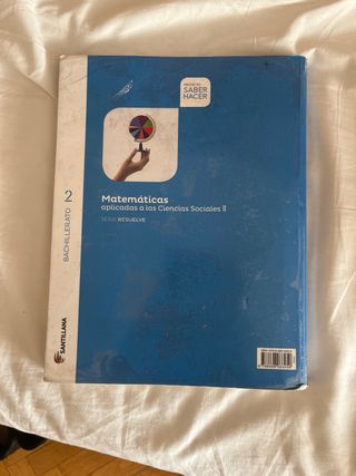 Matemáticas Aplicadas A Las Ciencias Sociales I...