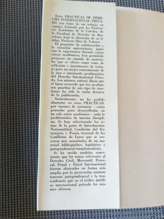 Derecho internacional privado: 2 vol.+ Prácticas.