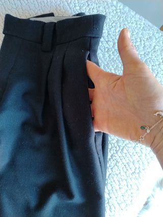 Pantalón de vestir negro mujer