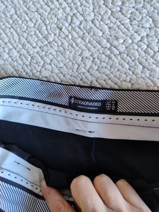 Pantalón de vestir negro mujer