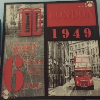 Cuadro Decorativo Londres 1949