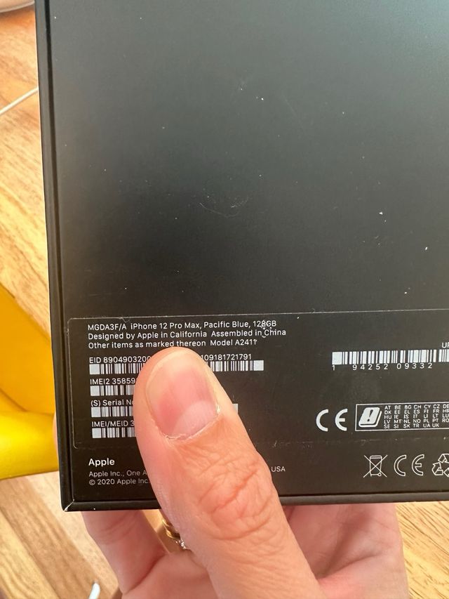 iPhone 12 Pro Max Pacific Blue 128GB