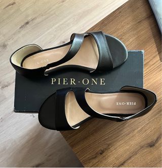 Sandalias Mujer PIER ONE Negras
