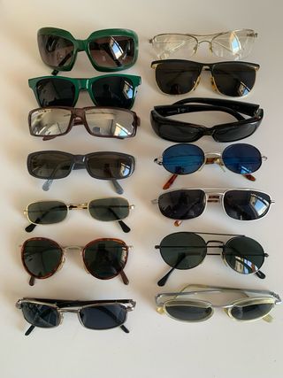 Lote de 14 gafas de sol variadas