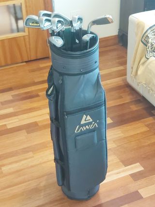 BOLSA GOLF, 11 PALOS, BOLAS WILSON.