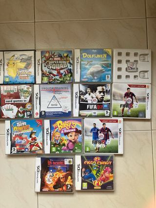 Lote Juegos Nintendo DS y 3DS