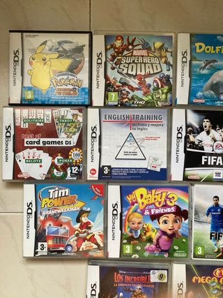 Lote Juegos Nintendo DS y 3DS