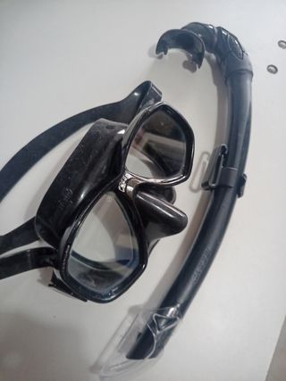 Máscara Cressi buceo, pesca submarina, snorkel 