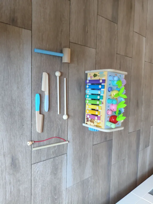 Juguete multifunción de madera zhcuves