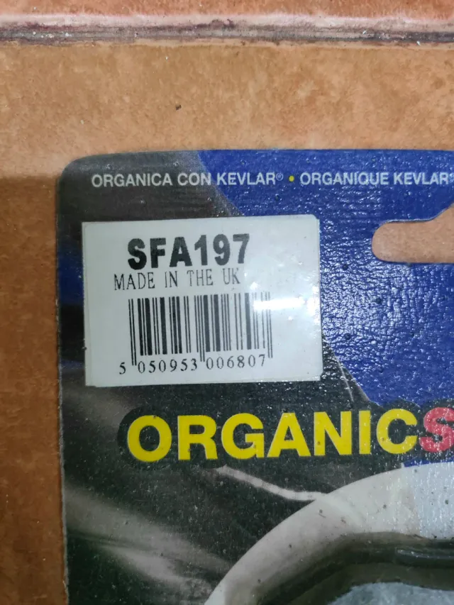 Pastillas de freno EBC SFA197