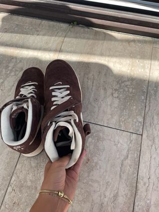Nike Air Force 1 Mid QS Marrones