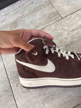Nike Air Force 1 Mid QS Marrones