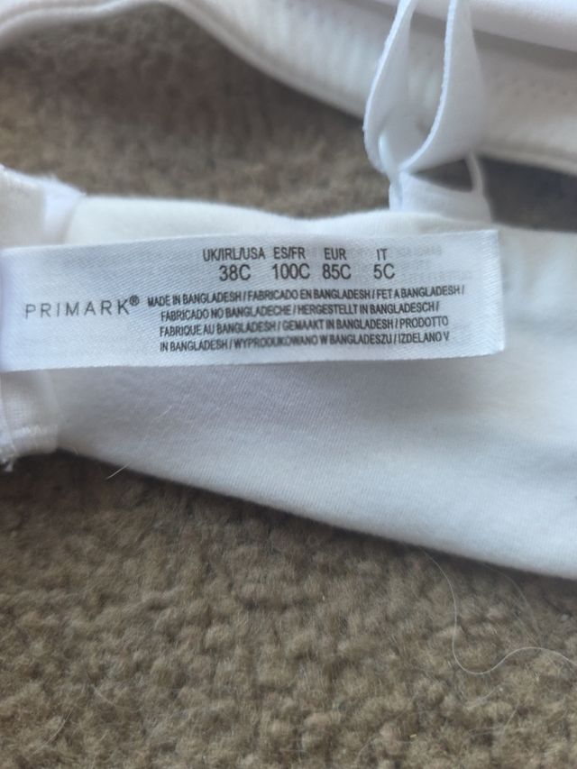 Conjunto 3 Sujetadores (Beige, Negro, Blanco)