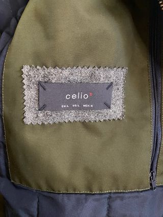Chaqueta bomber Celio verde militar