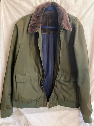Chaqueta bomber Celio verde militar