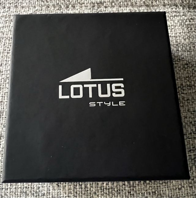 Pulsera Lotus Hombre Cuero y Acero