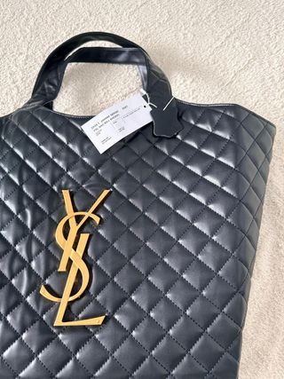 Bolso Shopper Saint Laurent con Cartera