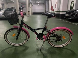 Bicicleta niña B'Twin Original 500 rosa