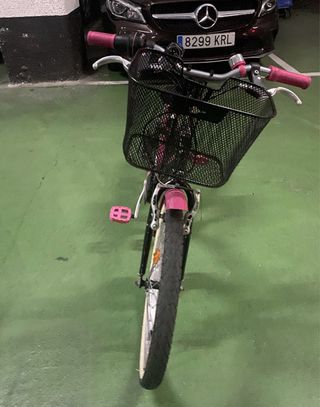 Bicicleta niña B'Twin Original 500 rosa