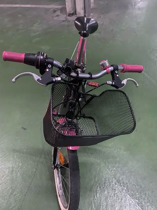Bicicleta niña B'Twin Original 500 rosa