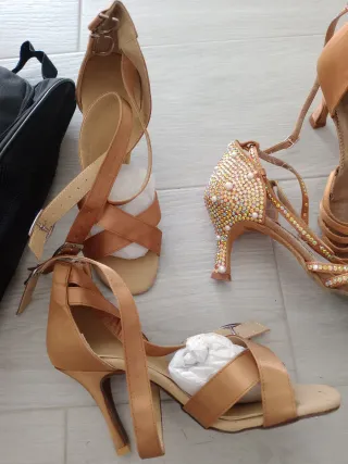 Zapatos de salsa y bachata
