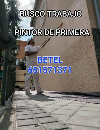 SOY PINTOR DE PRIMERA.
PRESUPUESTO POR WHATSAPP 