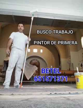 SOY PINTOR DE PRIMERA.
PRESUPUESTO POR WHATSAPP 